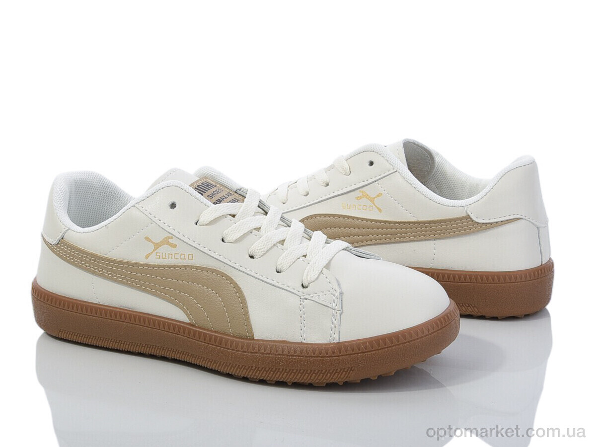 Купить Кросівки жіночі HD66 (143-50) white-beige Violeta only one бежевий, фото 1