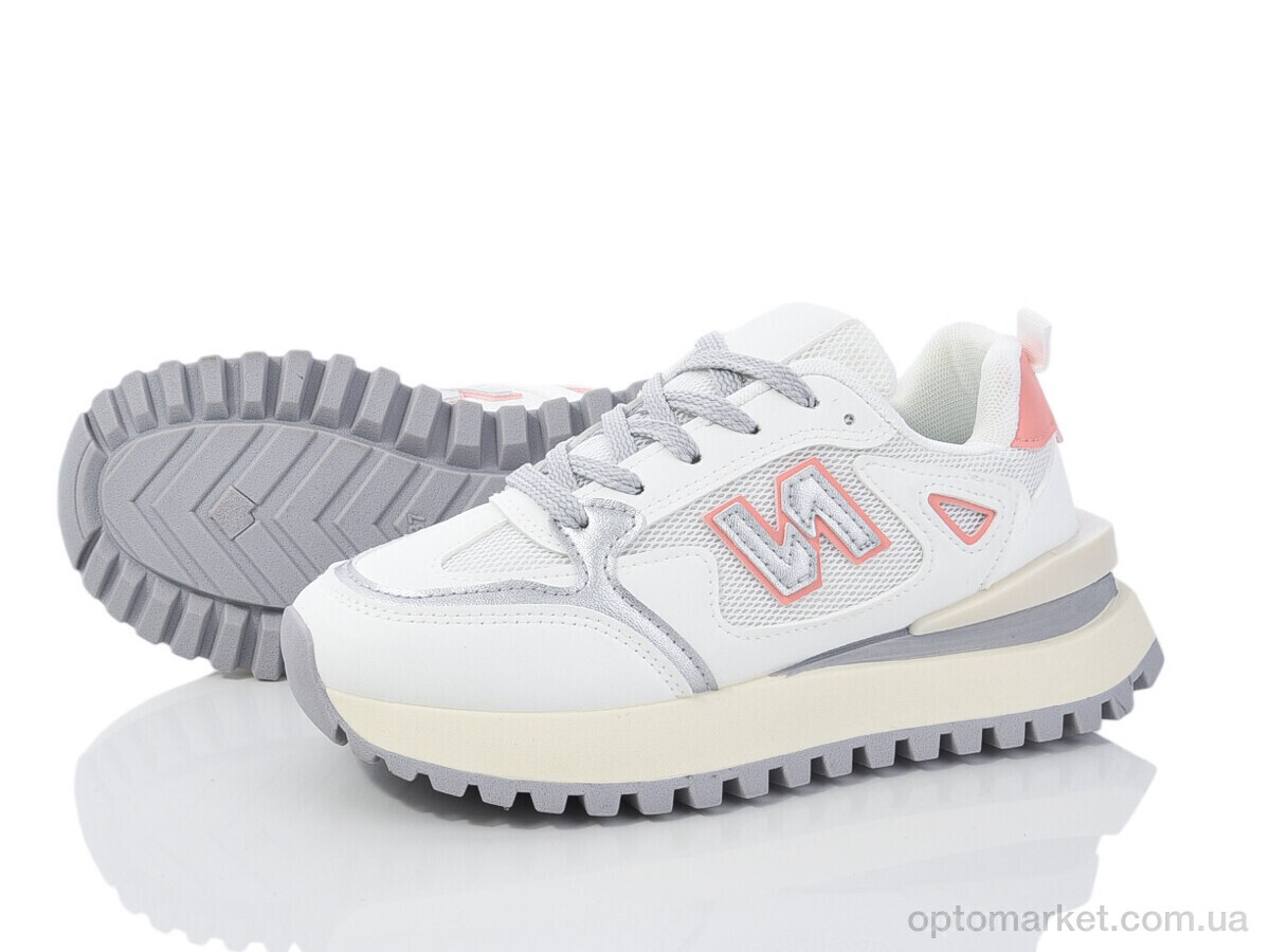 Купить Кросівки жіночі HD69 (172-48)-5 white-blue Violeta only one білий, фото 1