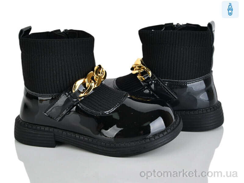 Купить Черевики дитячі HJ2239-2B Kimbo-o чорний, фото 1