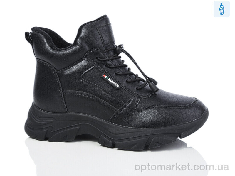 Купить Черевики жіночі HJ3834-1 Purlina чорний, фото 1