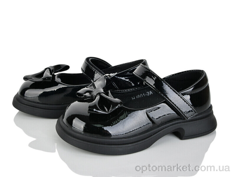 Купить Туфлі дитячі HJ601-2A Kimbo-o чорний, фото 1
