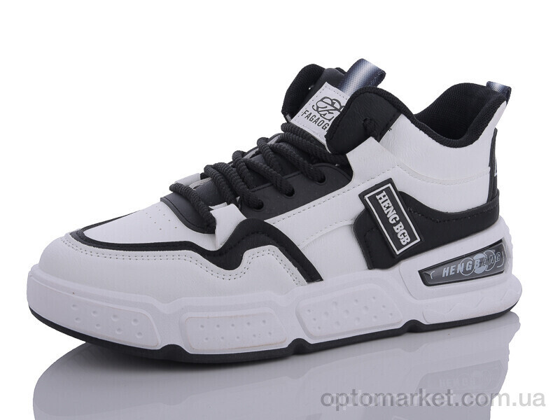 Купить Кросівки чоловічі HK08-1 Fagaoge білий, фото 1
