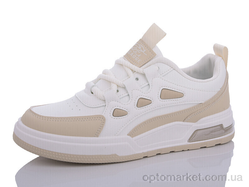 Купить Кросівки чоловічі HK106-1 Fagaoge білий, фото 1