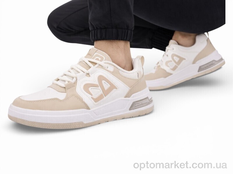 Купить Кросівки чоловічі HK108-3 Fagaoge бежевий, фото 1