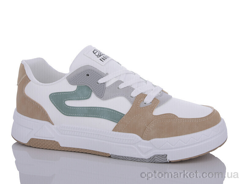 Купить Кросівки чоловічі HK109-3 Fagaoge білий, фото 1