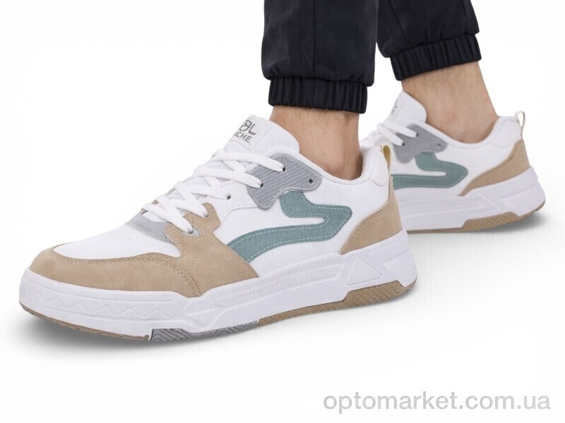 Купить Кросівки чоловічі HK109-3 Fagaoge білий, фото 1