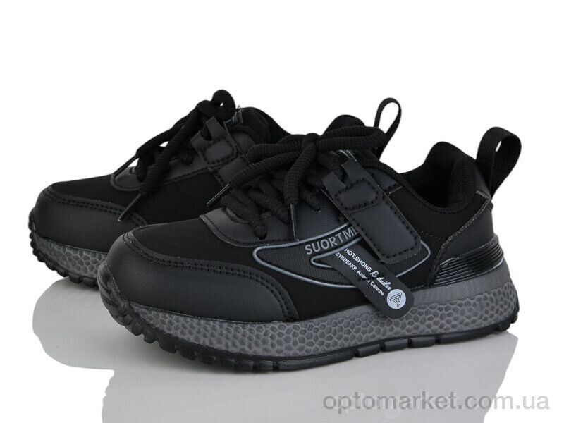 Купить Кросівки дитячі HK1210-7 W.Niko чорний, фото 1