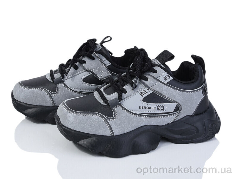 Купить Кросівки дитячі HK163-1 W.Niko чорний, фото 1