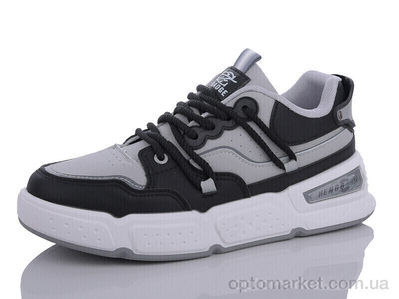 Купить Кросівки чоловічі HK17-2 Fagaoge сірий, фото 2