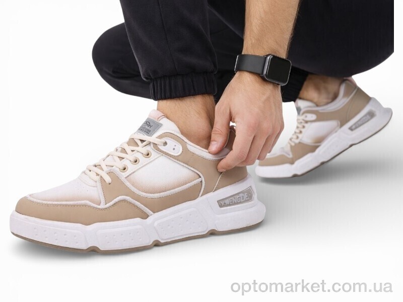 Купить Кросівки чоловічі HK20-3 Fagaoge коричневий, фото 1