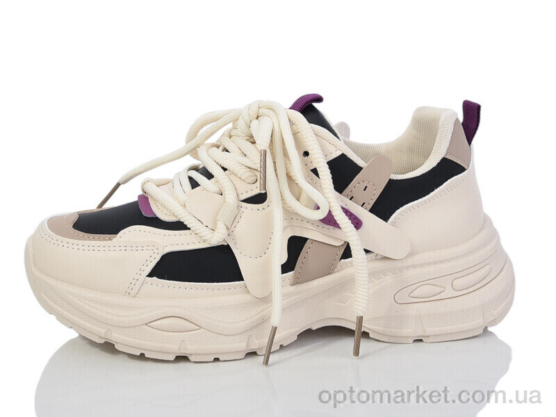 Купить Кросівки жіночі HK203-3 Fagaoge бежевий, фото 1