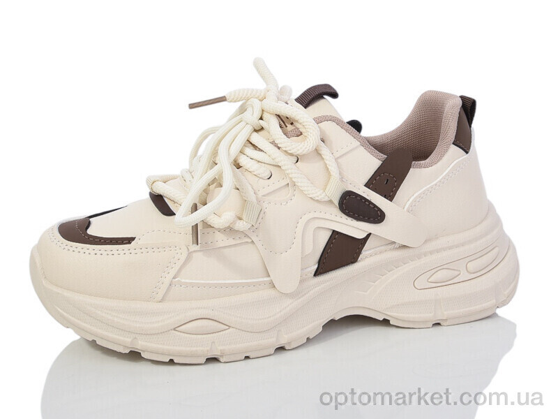 Купить Кросівки жіночі HK203-5 Fagaoge бежевий, фото 1