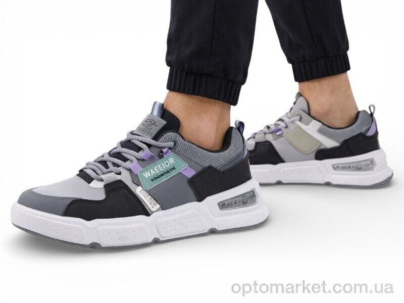 Купить Кросівки чоловічі HK25-2 Fagaoge сірий, фото 1