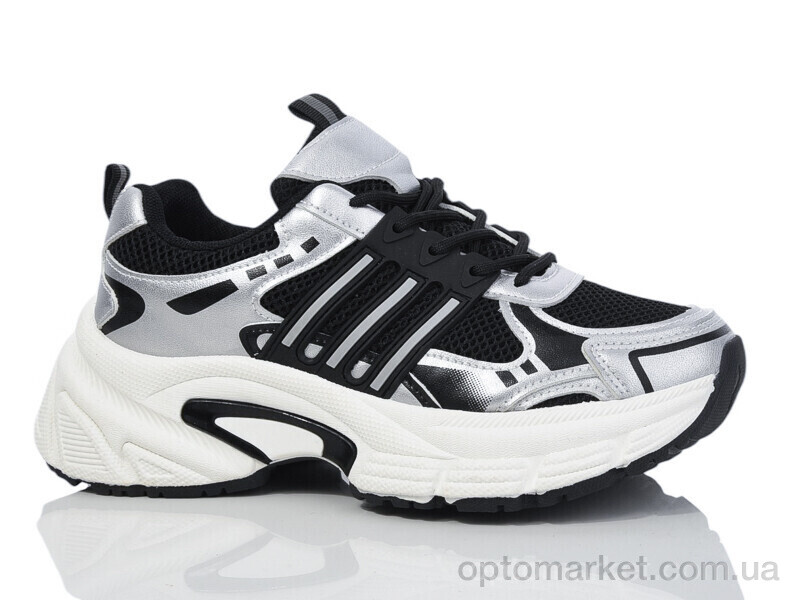 Купить Кросівки жіночі HK302-1 DaFuYuan чорний, фото 1