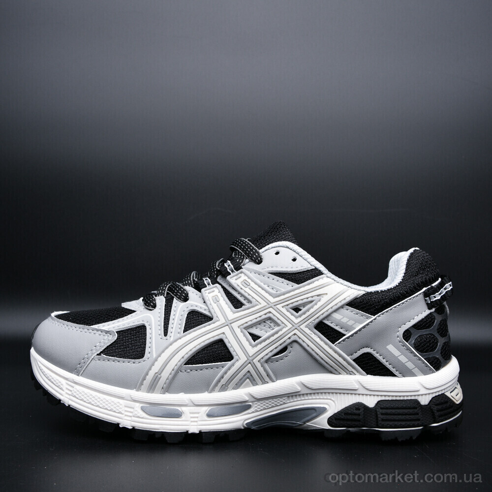 Купить Кросівки жіночі HK308-2 A.ics сірий, фото 3