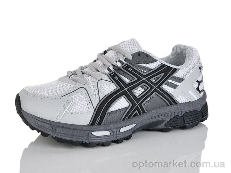 Купить Кросівки жіночі HK308-3 A.ics сірий, фото 2