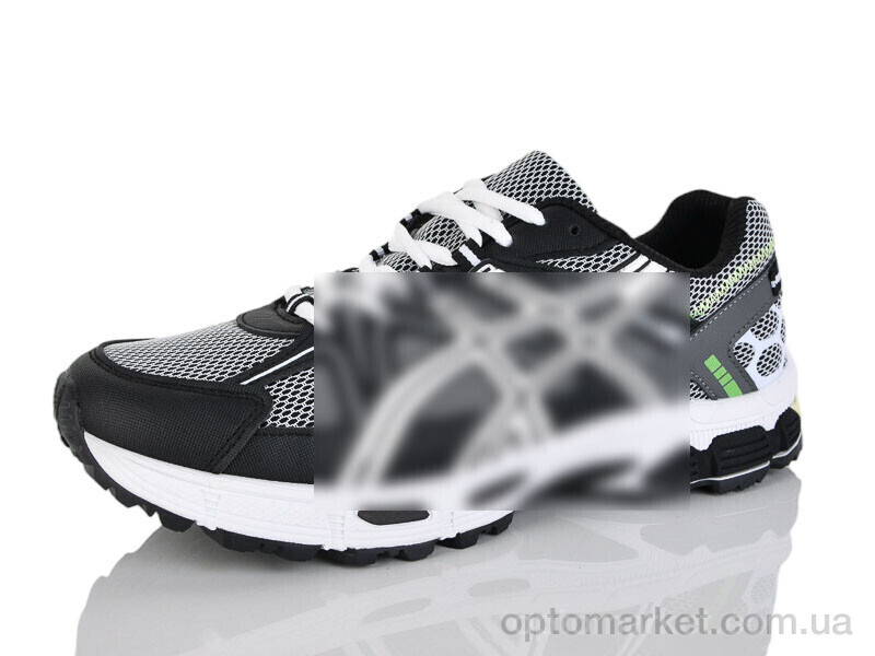 Купить Кросівки чоловічі HK309-8 A.ics чорний, фото 1