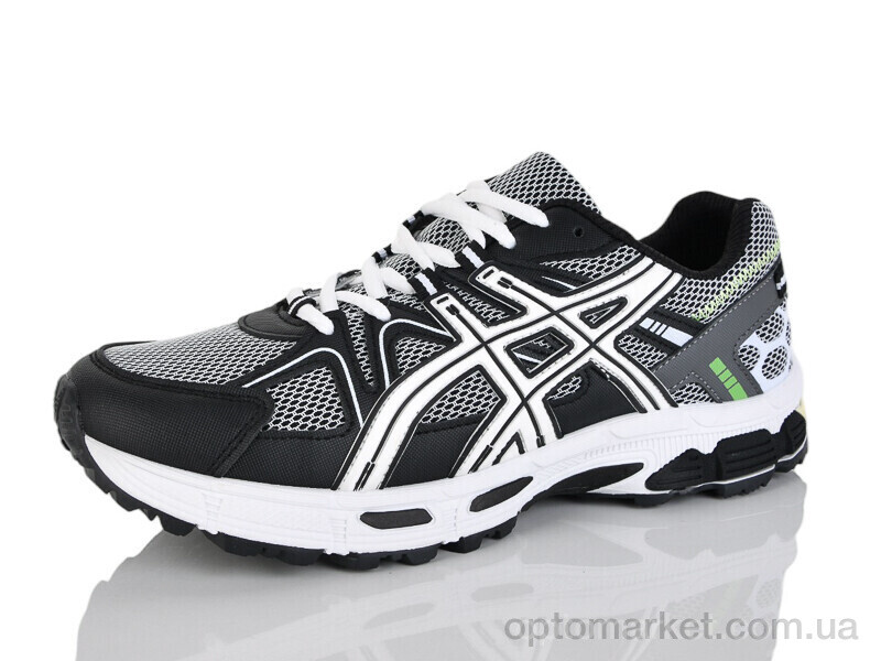 Купить Кросівки чоловічі HK309-8 A.ics чорний, фото 2