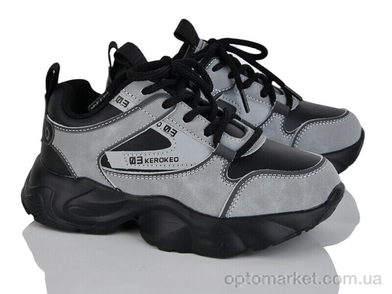 Купить Кросівки дитячі HK361-1 W.Niko сірий, фото 1