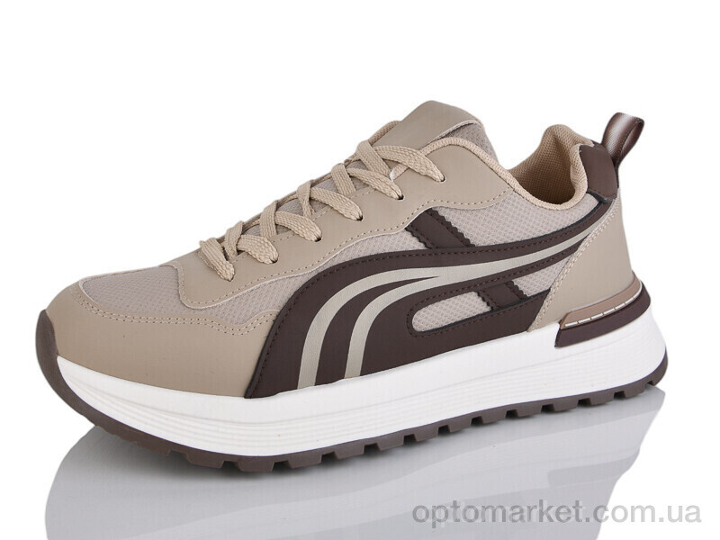 Купить Кросівки чоловічі HK5005-3 DaFuYuan бежевий, фото 1