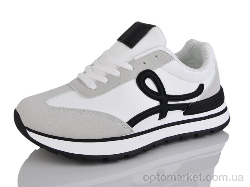 Купить Кросівки жіночі HK5011-2 DaFuYuan білий, фото 1