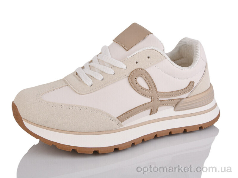 Купить Кросівки жіночі HK5011-3 DaFuYuan бежевий, фото 1
