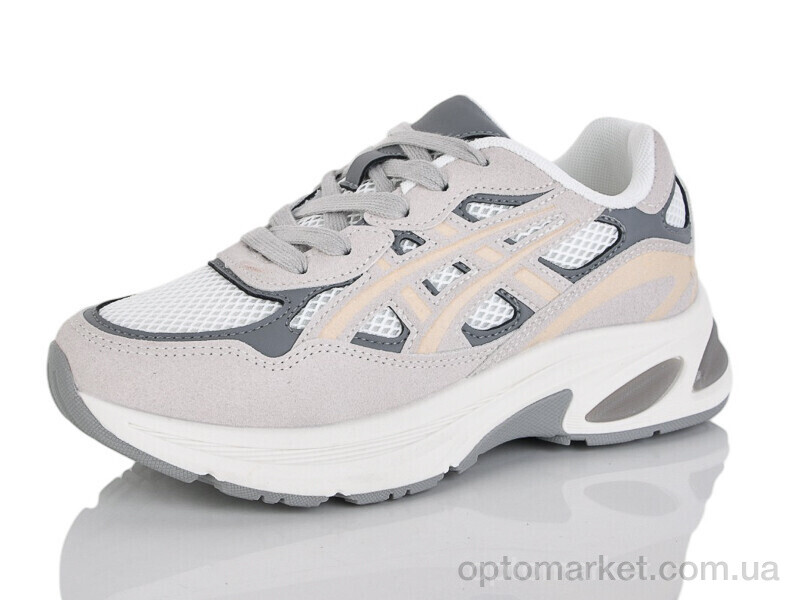 Купить Кросівки жіночі HK5501-5 DaFuYuan сірий, фото 2