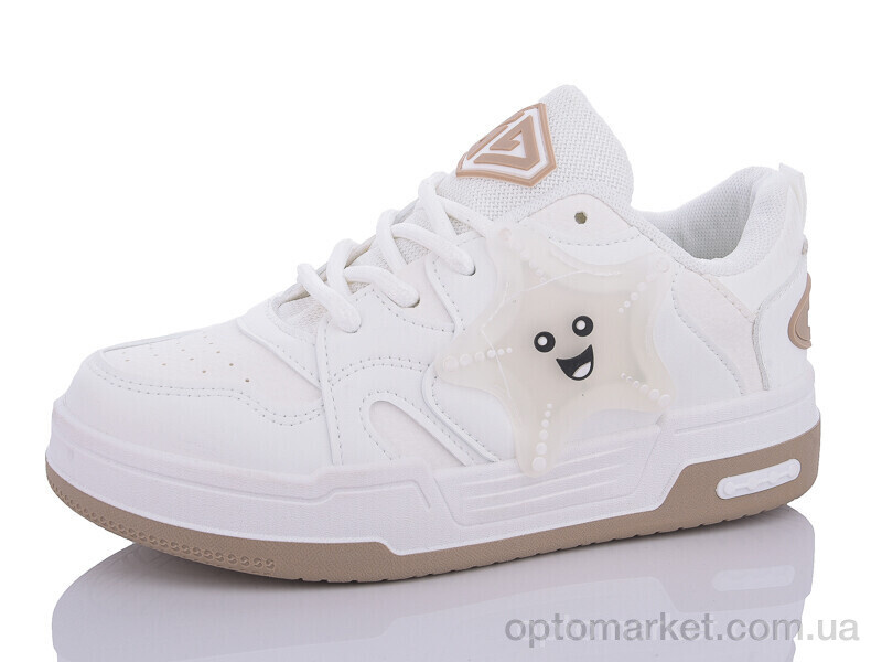 Купить Кросівки унісекс HK77-2 Fagaoge білий, фото 1