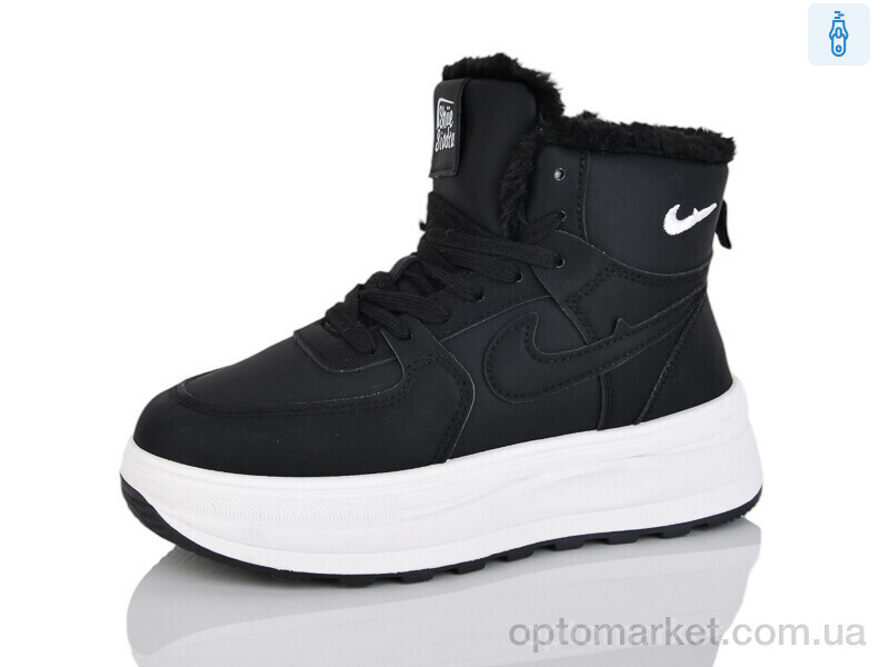 Купить Черевики жіночі HK9022-1 DaFuYuan чорний, фото 1