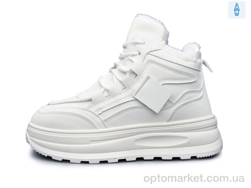 Купить Черевики жіночі HK9023-2 DaFuYuan білий, фото 1