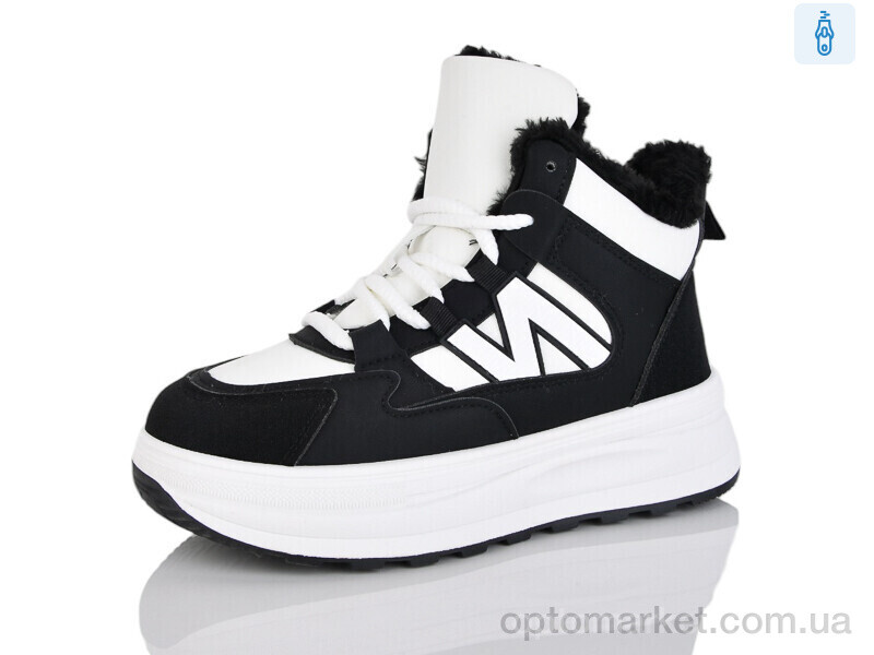 Купить Черевики жіночі HK9025-3 DaFuYuan чорний, фото 1