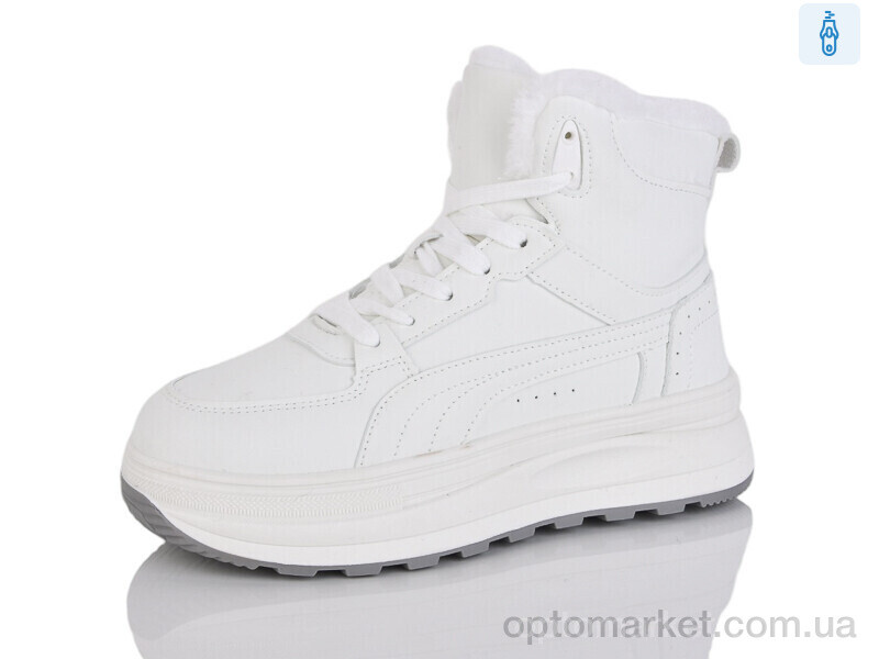 Купить Черевики жіночі HK9027-2 DaFuYuan білий, фото 1