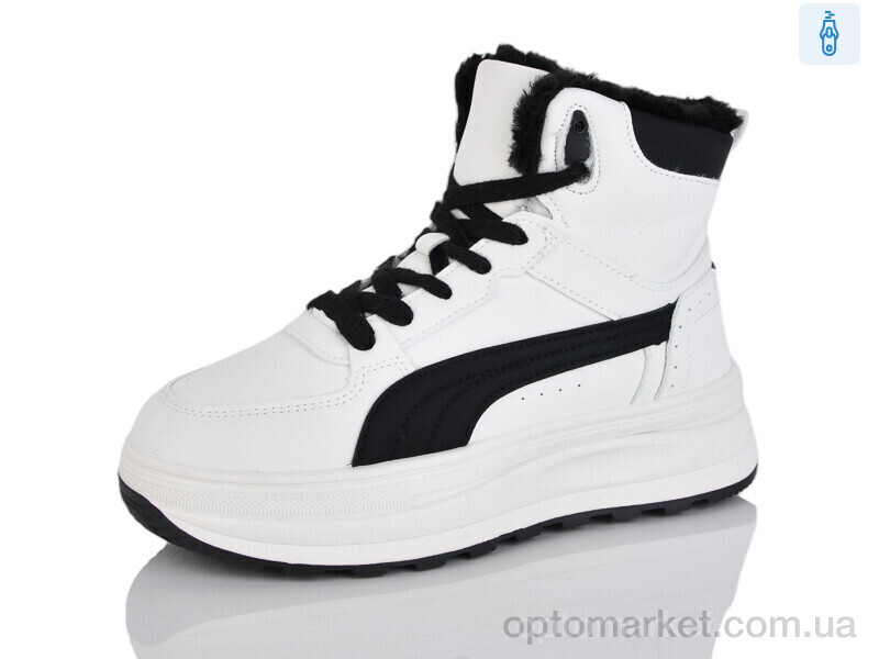 Купить Черевики жіночі HK9027-3 DaFuYuan білий, фото 1