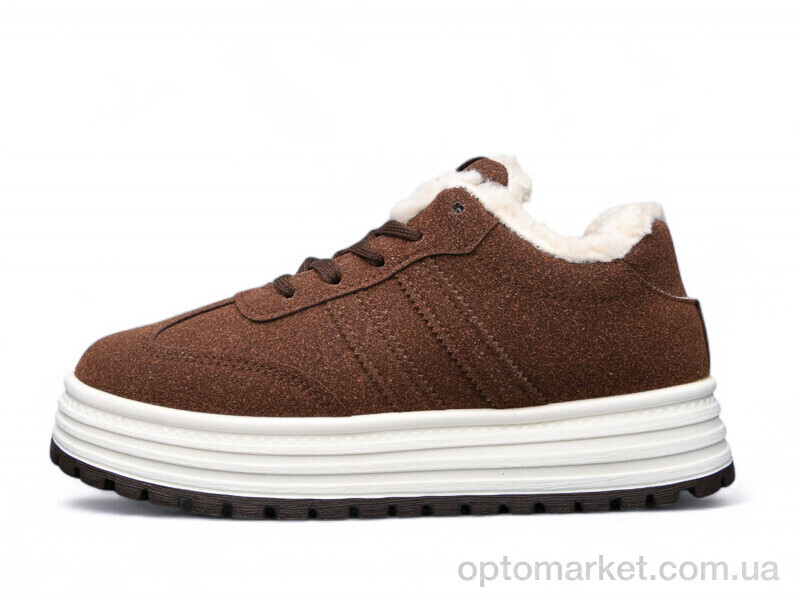 Купить Кросівки жіночі HK9029-5 DaFuYuan коричневий, фото 1