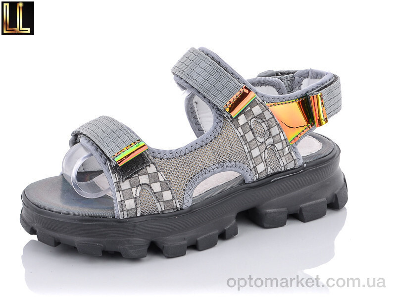 Купить Босоніжки дитячі HL2003-3 Lilin shoes сірий, фото 1