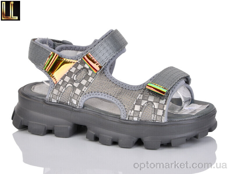 Купить Босоніжки дитячі HL2003-3 Lilin сірий, фото 1