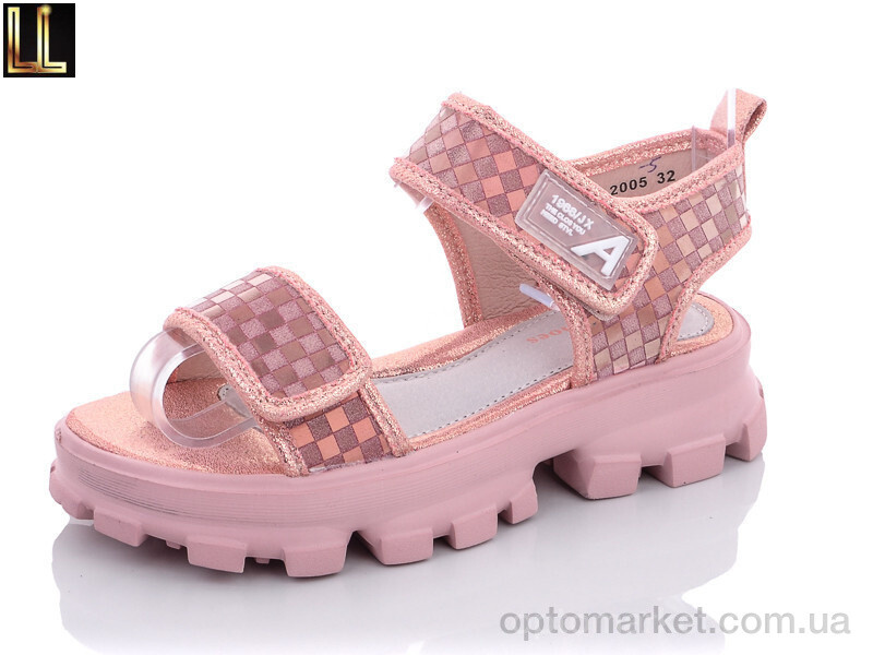 Купить Босоніжки дитячі HL2005-5 Lilin shoes рожевий, фото 1