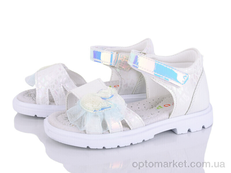 Купить Босоніжки дитячі HL414-1 Y.Top білий, фото 1