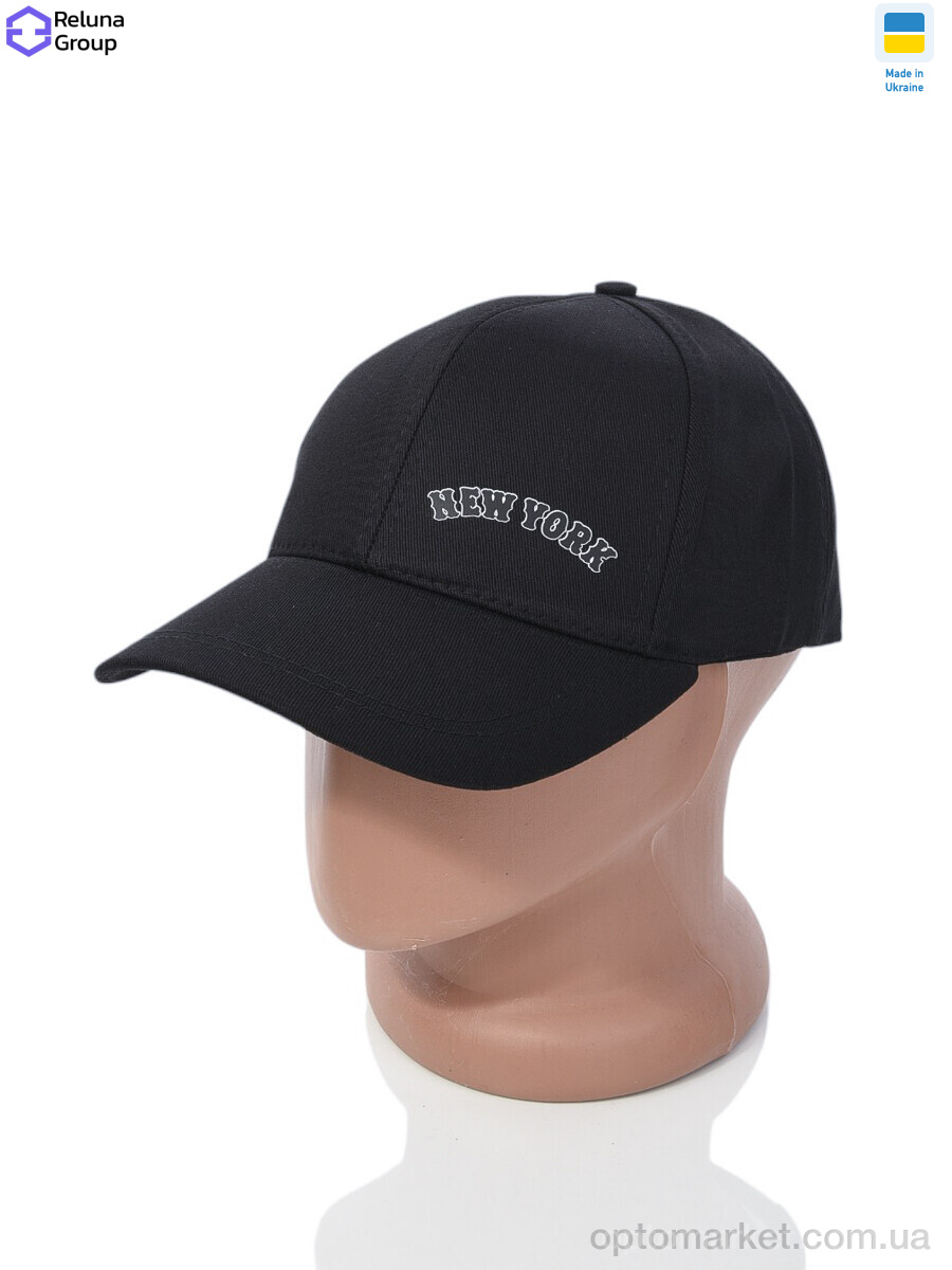 Купить Кепка чоловічі HN001-10 black Reluna Group чорний, фото 1