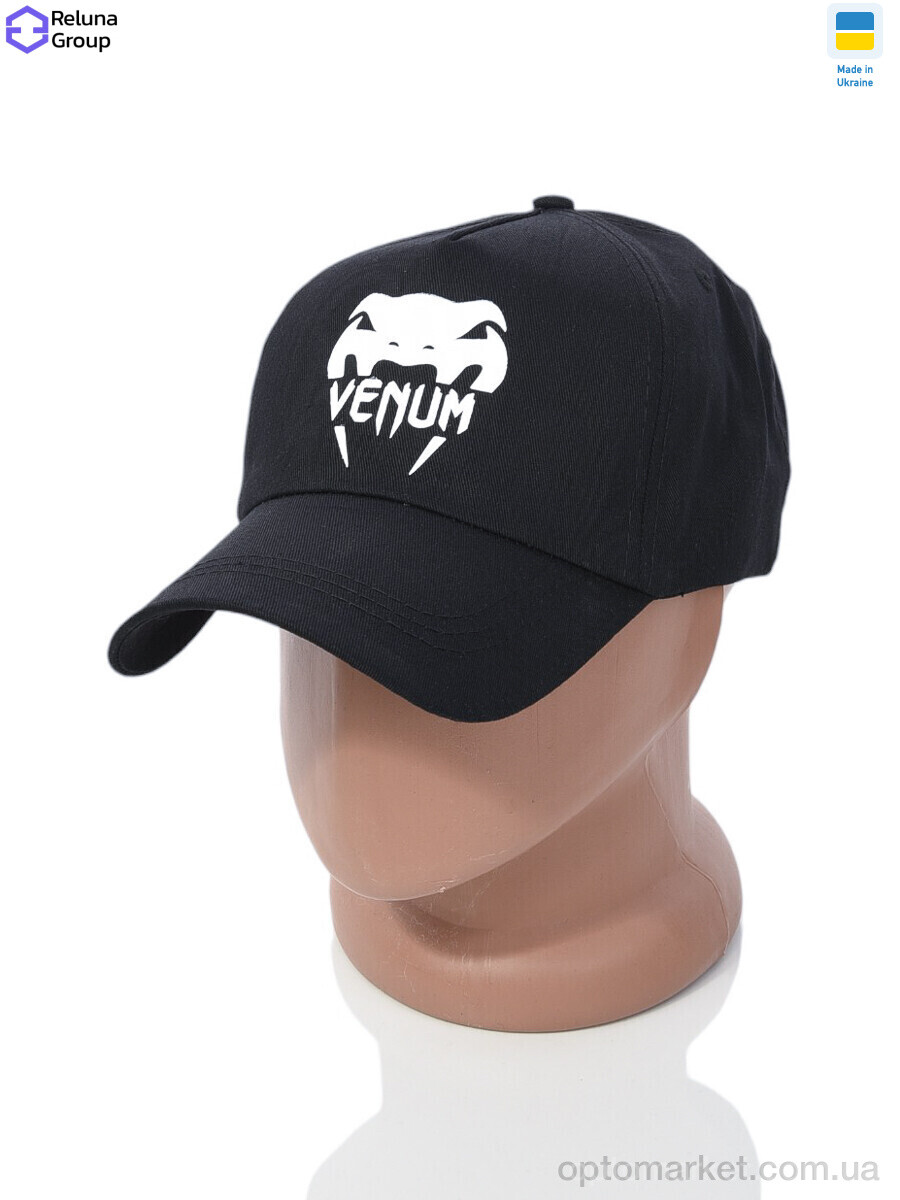 Купить Кепка чоловічі HN001-16 black Reluna Group чорний, фото 1