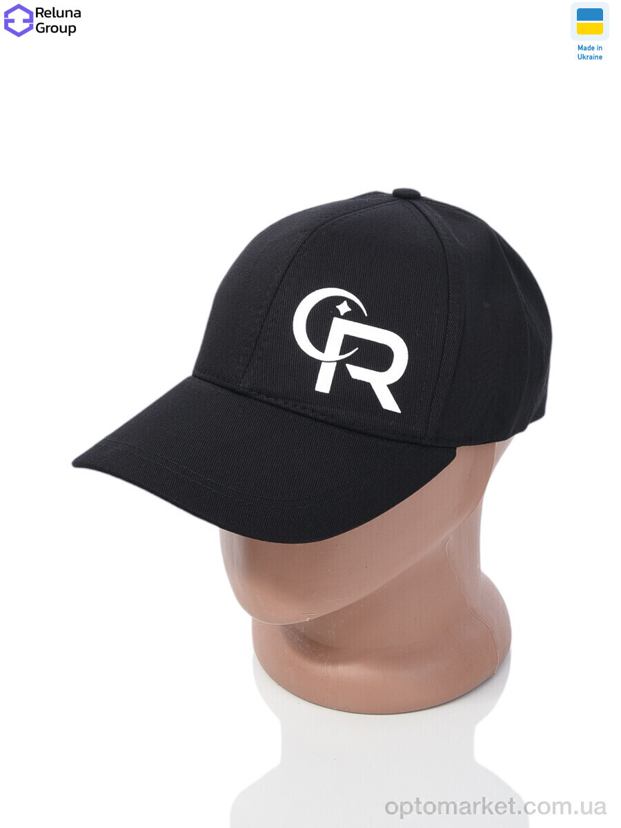 Купить Кепка чоловічі HN001-2 black Reluna Group чорний, фото 1