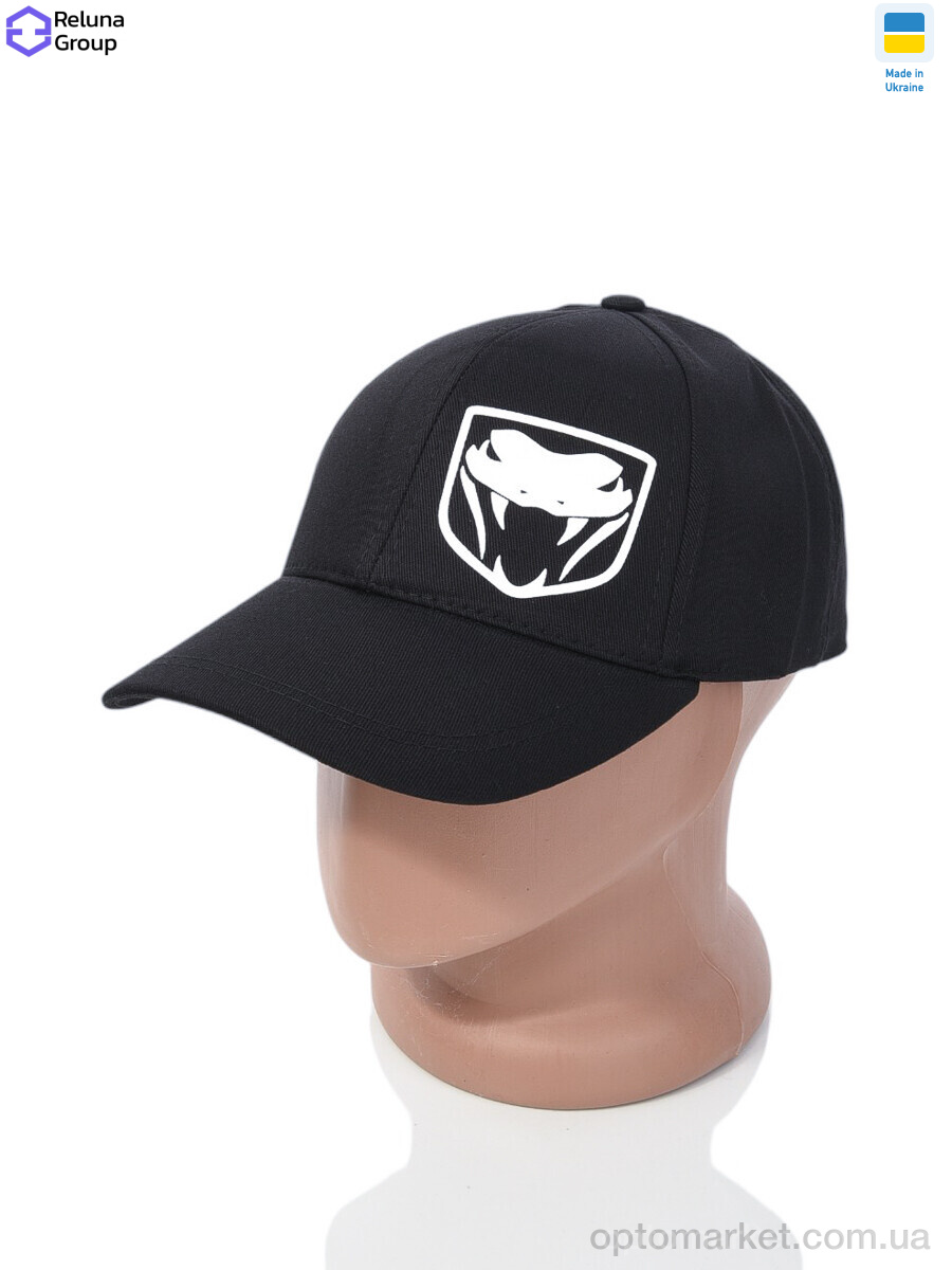 Купить Кепка чоловічі HN001-5 black Reluna Group чорний, фото 1