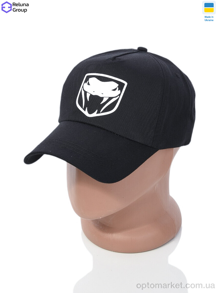 Купить Кепка чоловічі HN001-6 black Reluna Group чорний, фото 1