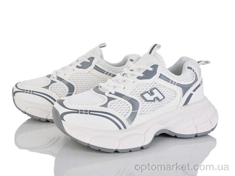 Купить Кросівки жіночі HQ66-30 Бабочка-Mengfuna-AESD білий, фото 1