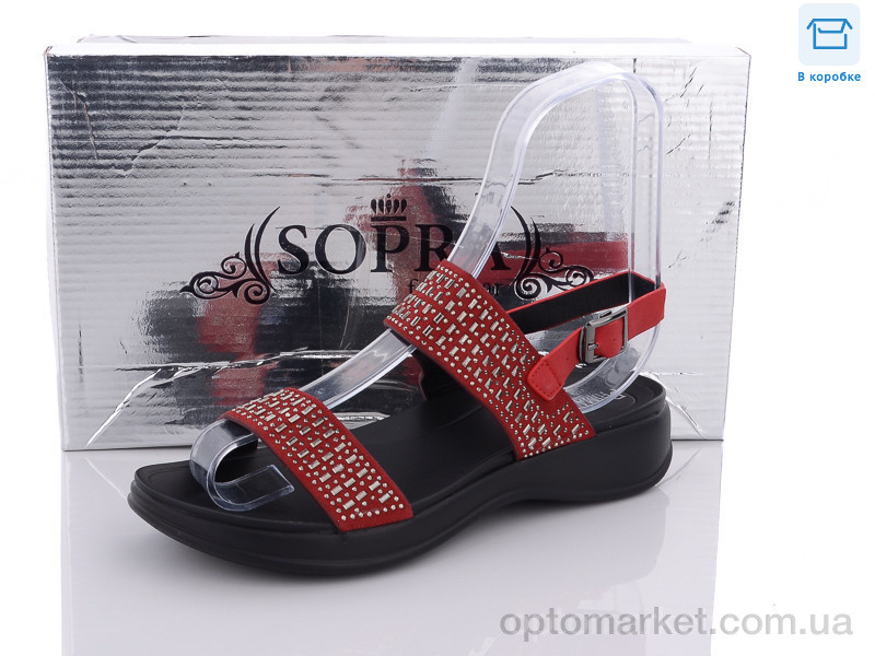 Купить Босоніжки жіночі HR-13AW899-6 Sopra червоний, фото 1