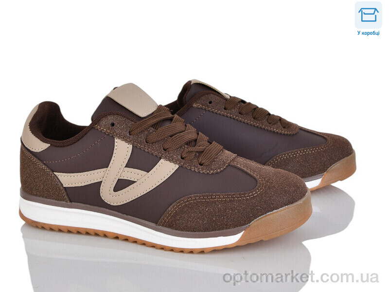 Купить Кросівки жіночі HT09-4 Lady Lily коричневий, фото 1