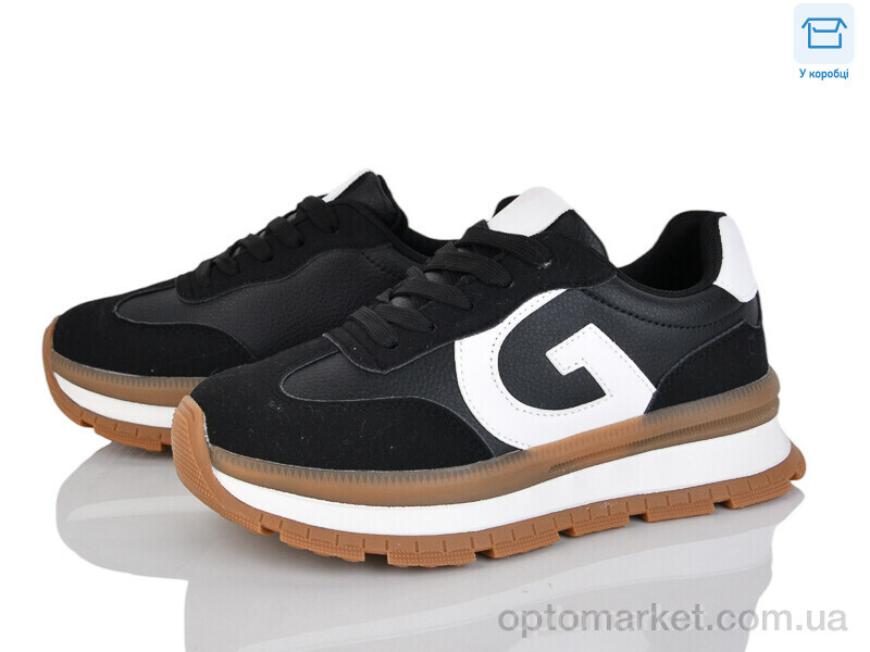 Купить Кросівки жіночі HT16-1 Lady Lily чорний, фото 1