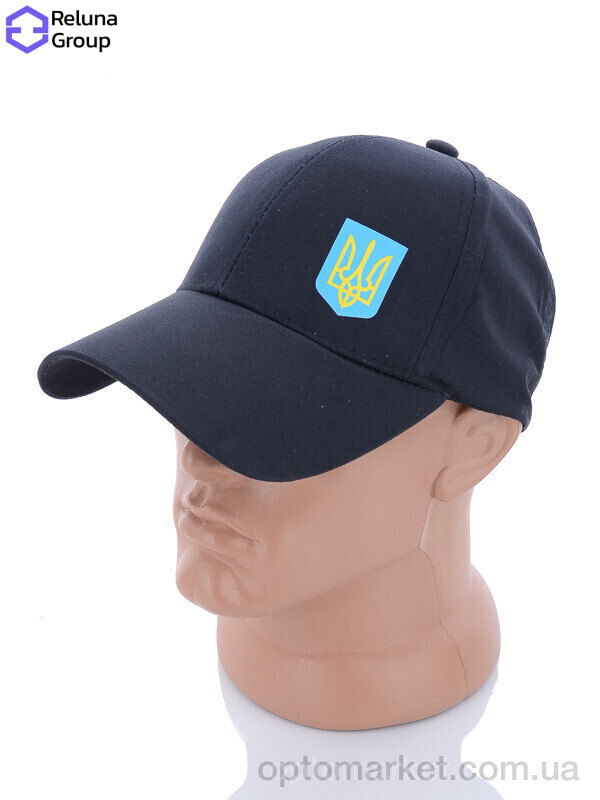 Купить Кепка чоловічі HV008-1 black Reluna Group чорний, фото 1