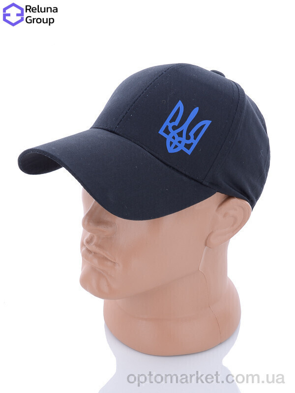 Купить Кепка чоловічі HV009-1 black Reluna Group чорний, фото 1