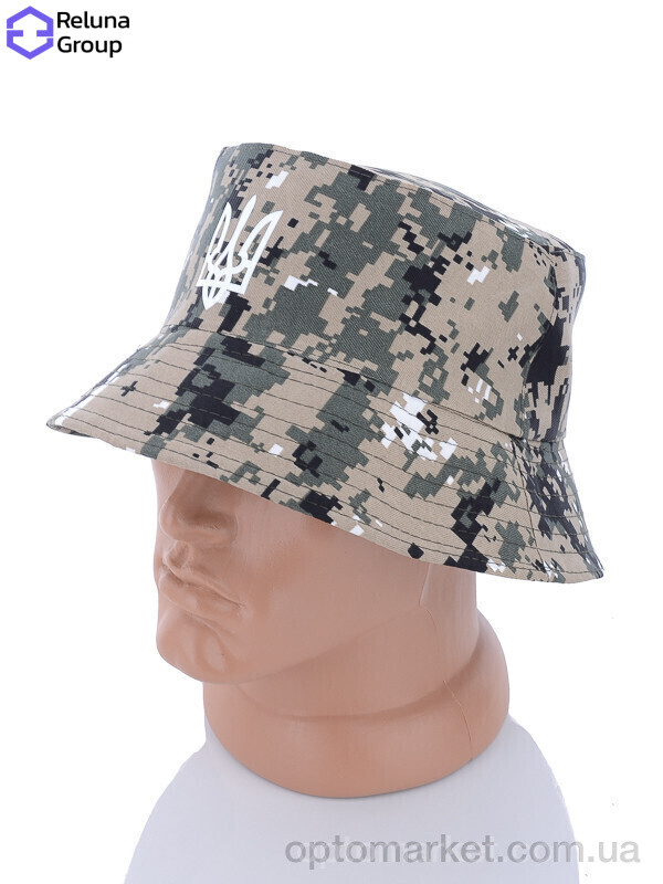 Купить Панама чоловічі HV0HV01-3 khaki Reluna Group хакі, фото 1